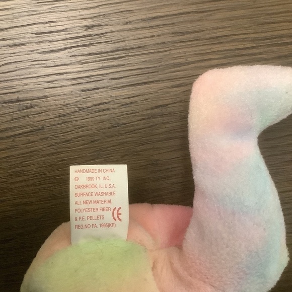 Beanie Babies Rare Retired Original 1999 Birthday Bear "B.B. Bear" Colle… - Picture 5 of 10